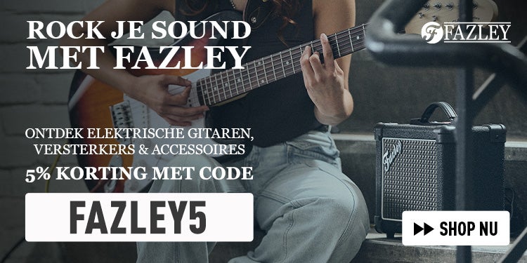 Fazley: tijdelijk 5% korting